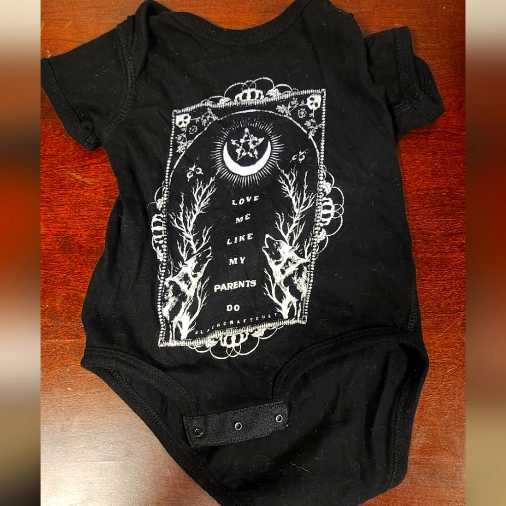 Blackcraft Cult Baby Onsie